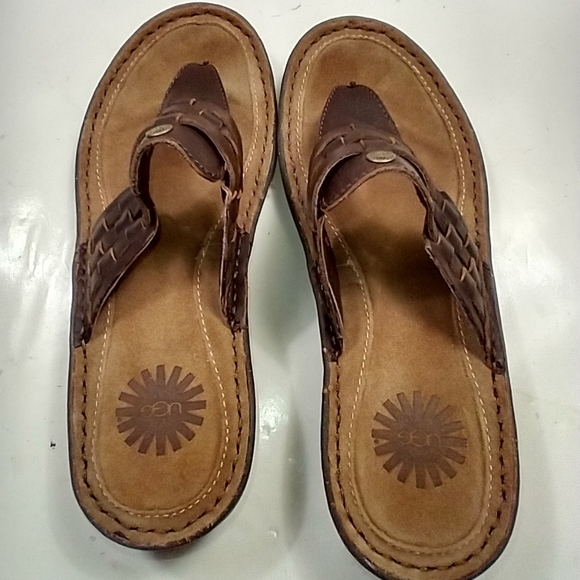 UGG Australia Jenaya 1007561 Brown Sandals Women's sz 7 - Picture 7 of 9